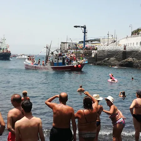 Sea View In Puerto De Santiago Front Beach Daire *